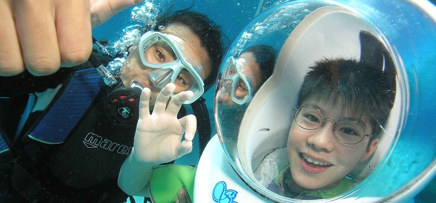 seawalker tour sanur bali
