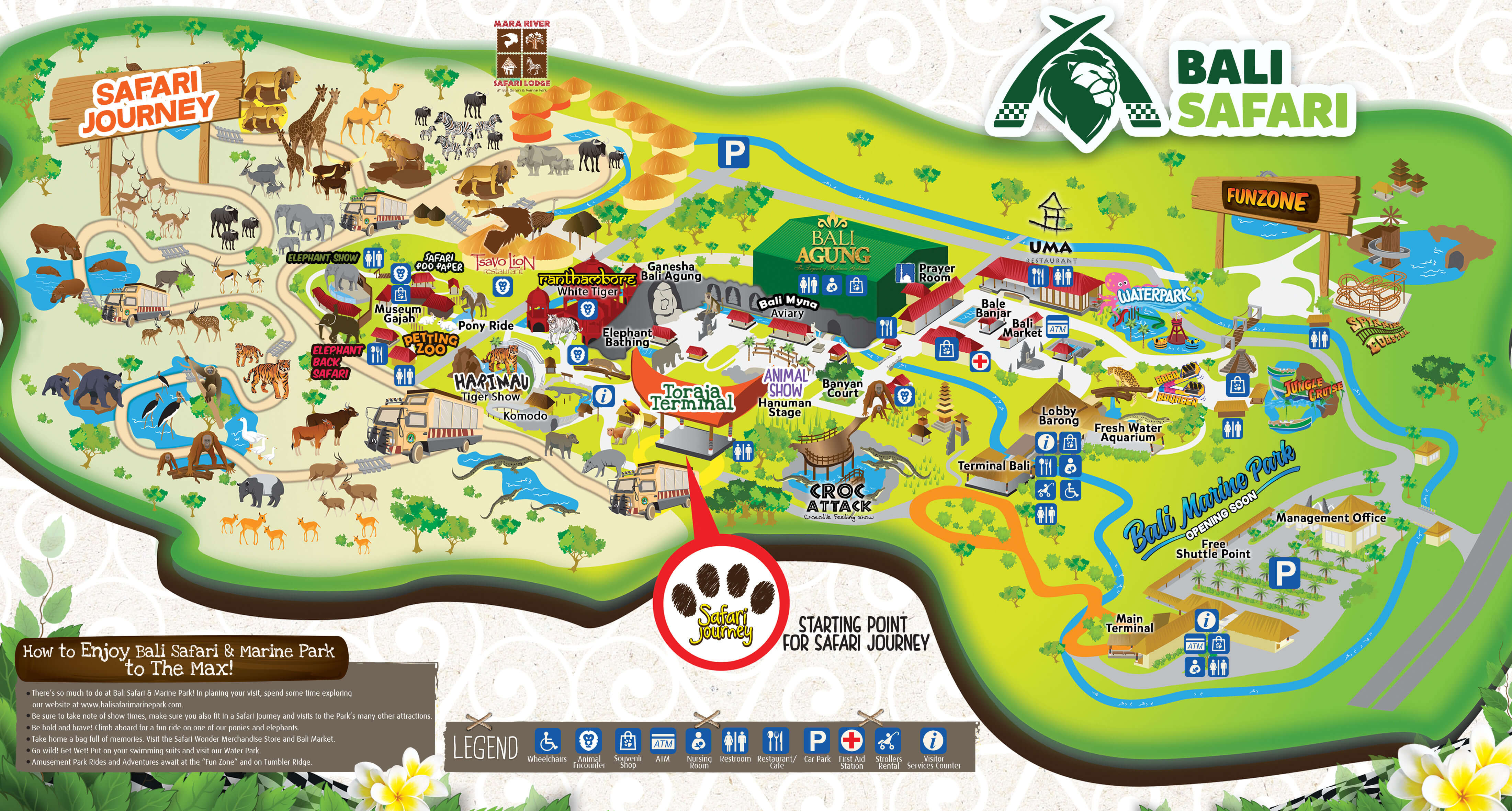 safari park locations