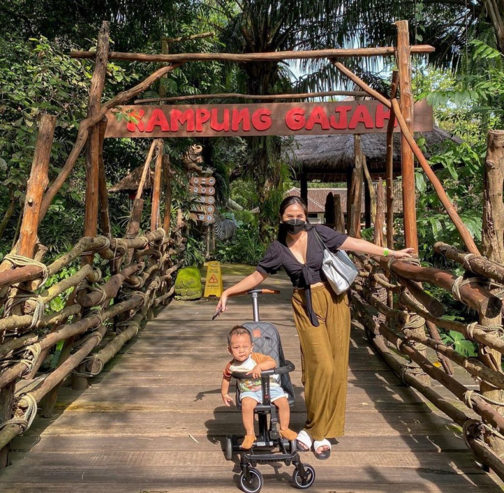 fun-activities-kampung-gajah-Baby-stroller
