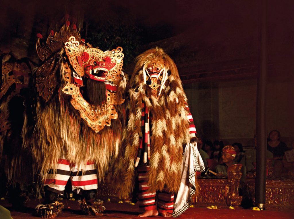 Barong and Rangda, A Symbols of Good and Bad in Hinduism Taman Safari Bali