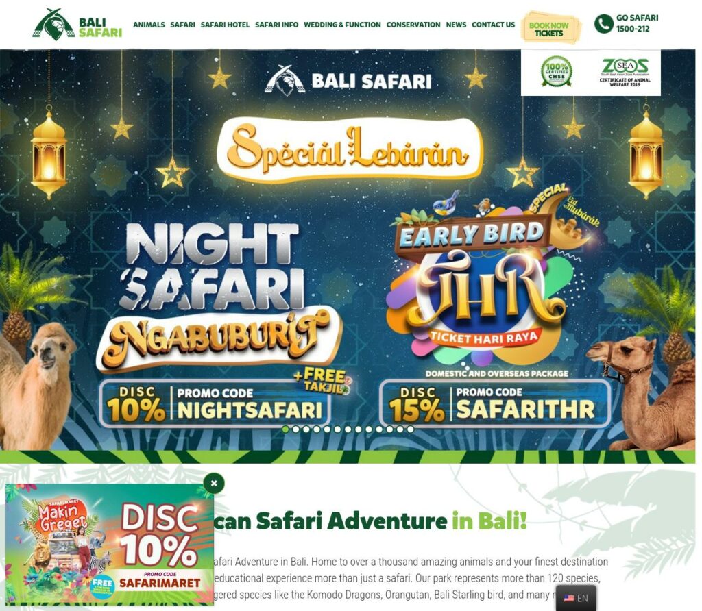 Why Does Wildlife Matters? - Taman Safari Bali