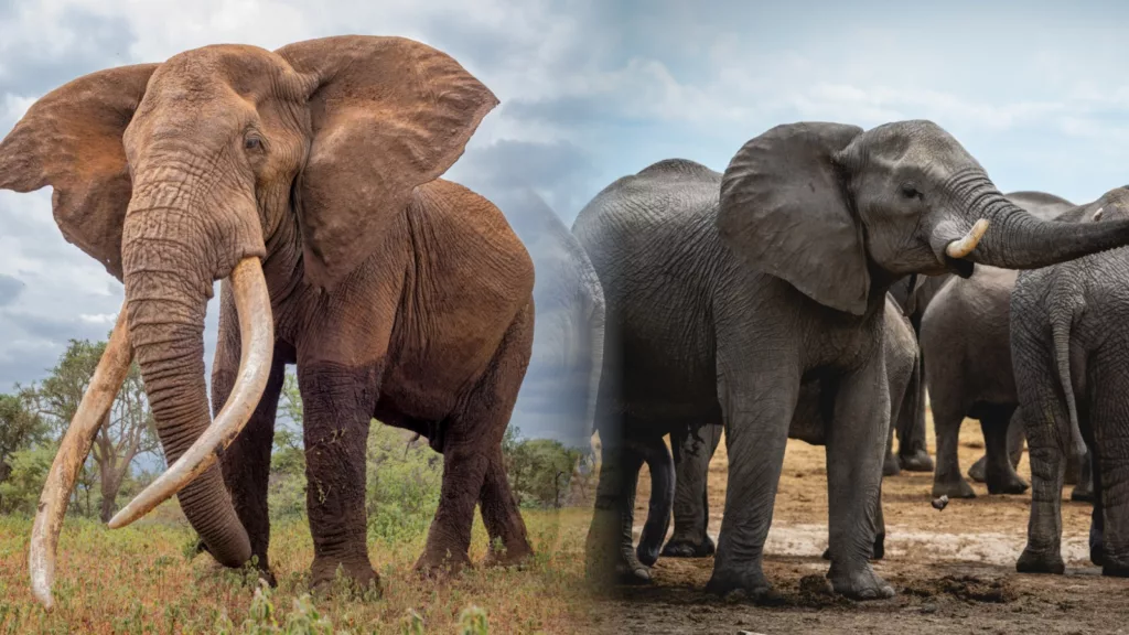 african and asian elephants