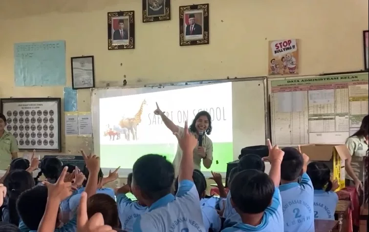 Animals educational program with Taman Safari Bali