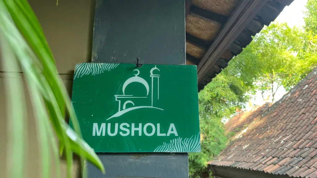 Mushola at Taman Safari Bali Muslim Friendly Destination
